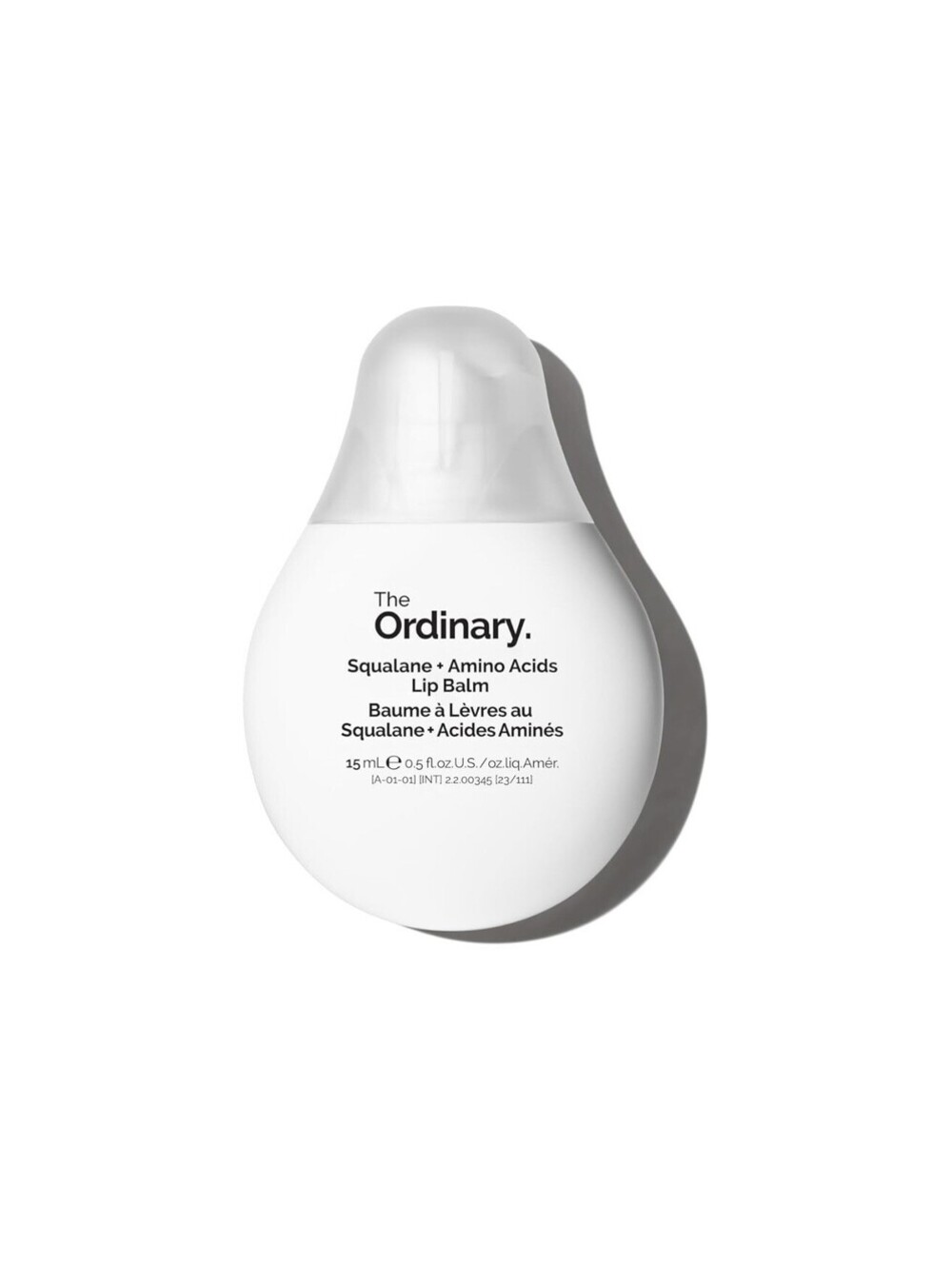 The Ordinary Squalane + Amino Acids Lip Balm 0.5fl.oz./15ml Full Size